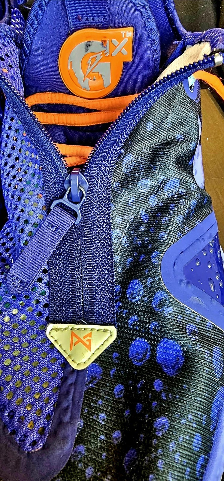 Nike PG 4 Gatorade GX Men’s Basketball Low Top Sneakers Blue/Black CD5078-500