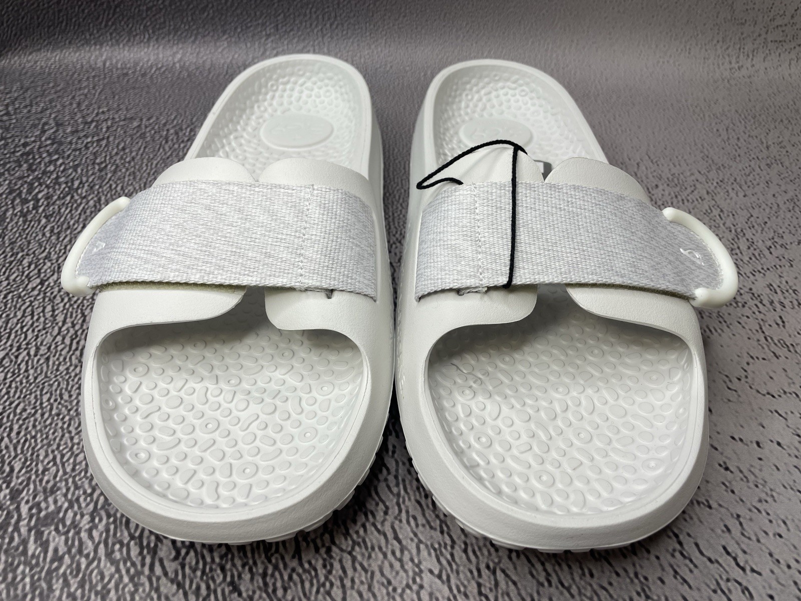Allbirds Unisex Sugar Sliders Slide Sandals White Eco Friendly Size W 13 M 11