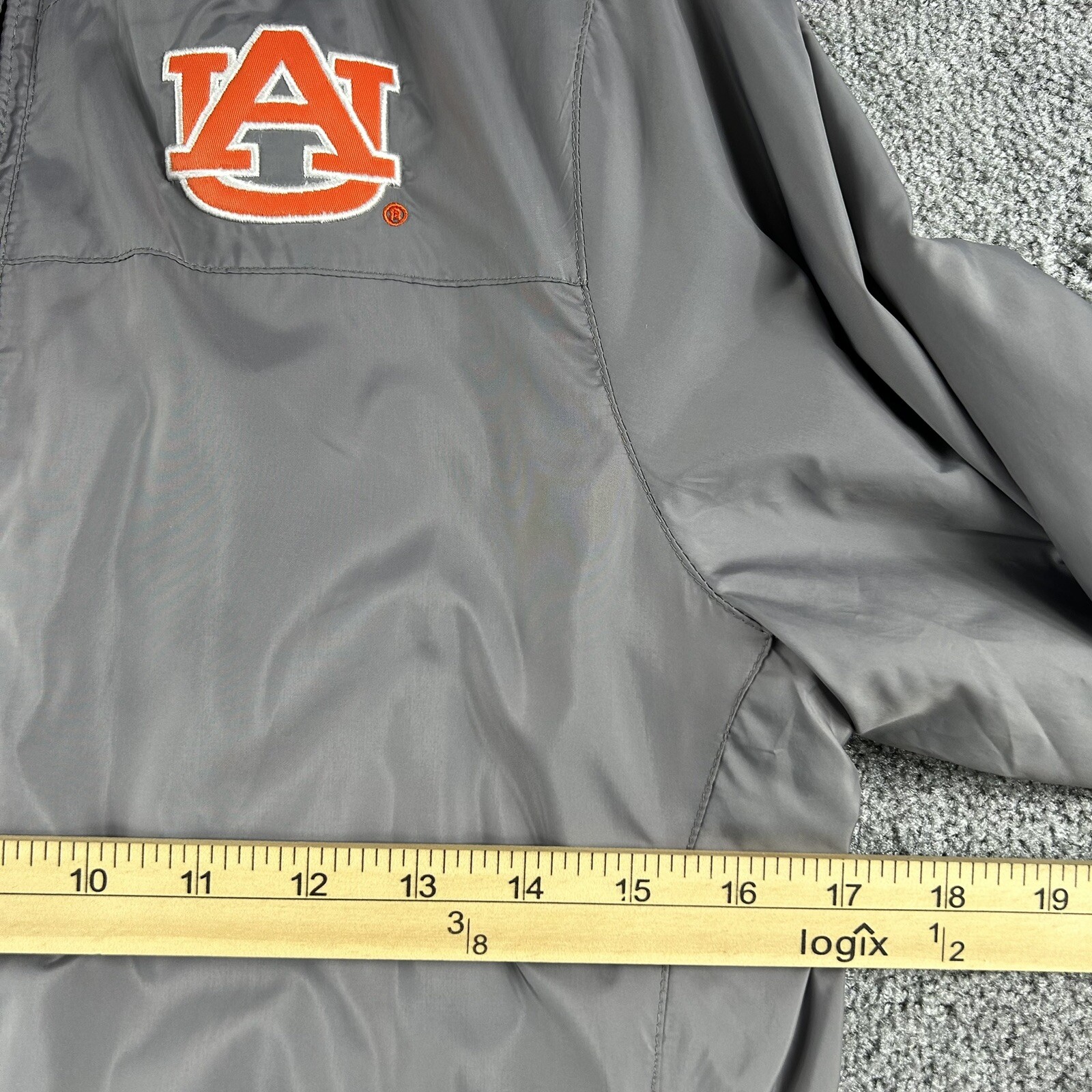 Auburn Tigers 2 In 1 Reversible Jacket Colosseum Athletics Zip Up Jacket SZ Sm