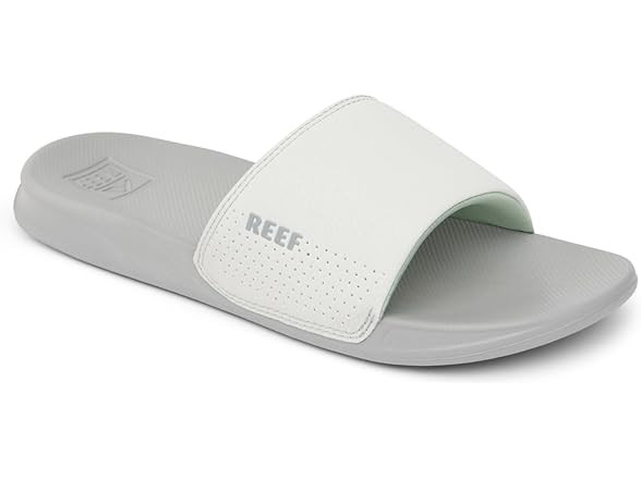 REEF ONE SLIDE SANDALSl ~ MEN’S SZ 13~GREY/GREYSTONE~NWT