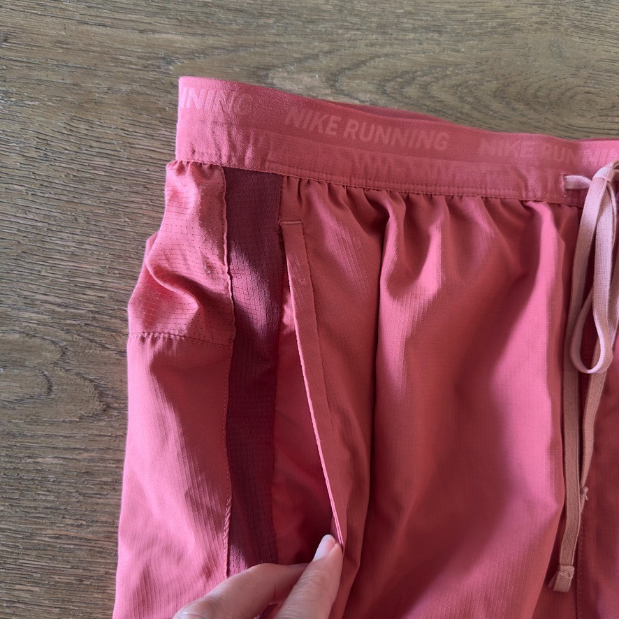Nike Men’s Flex Stride 7” 2 in 1 Running Gym Workout Shorts-Salmon Colorway Sz M