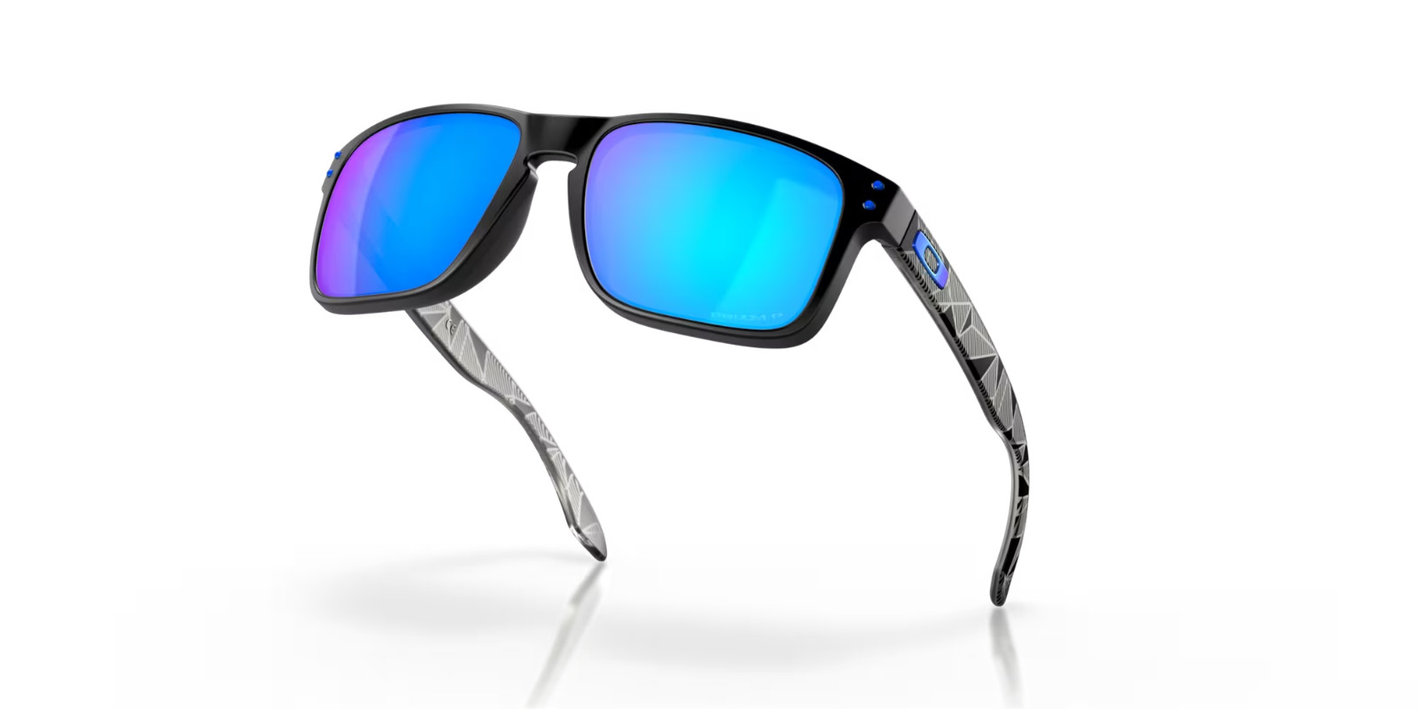 Oakley Holbrook Matte Black Prizmatic/Prizm Sapphire POLARIZED 57 mm Sunglasses