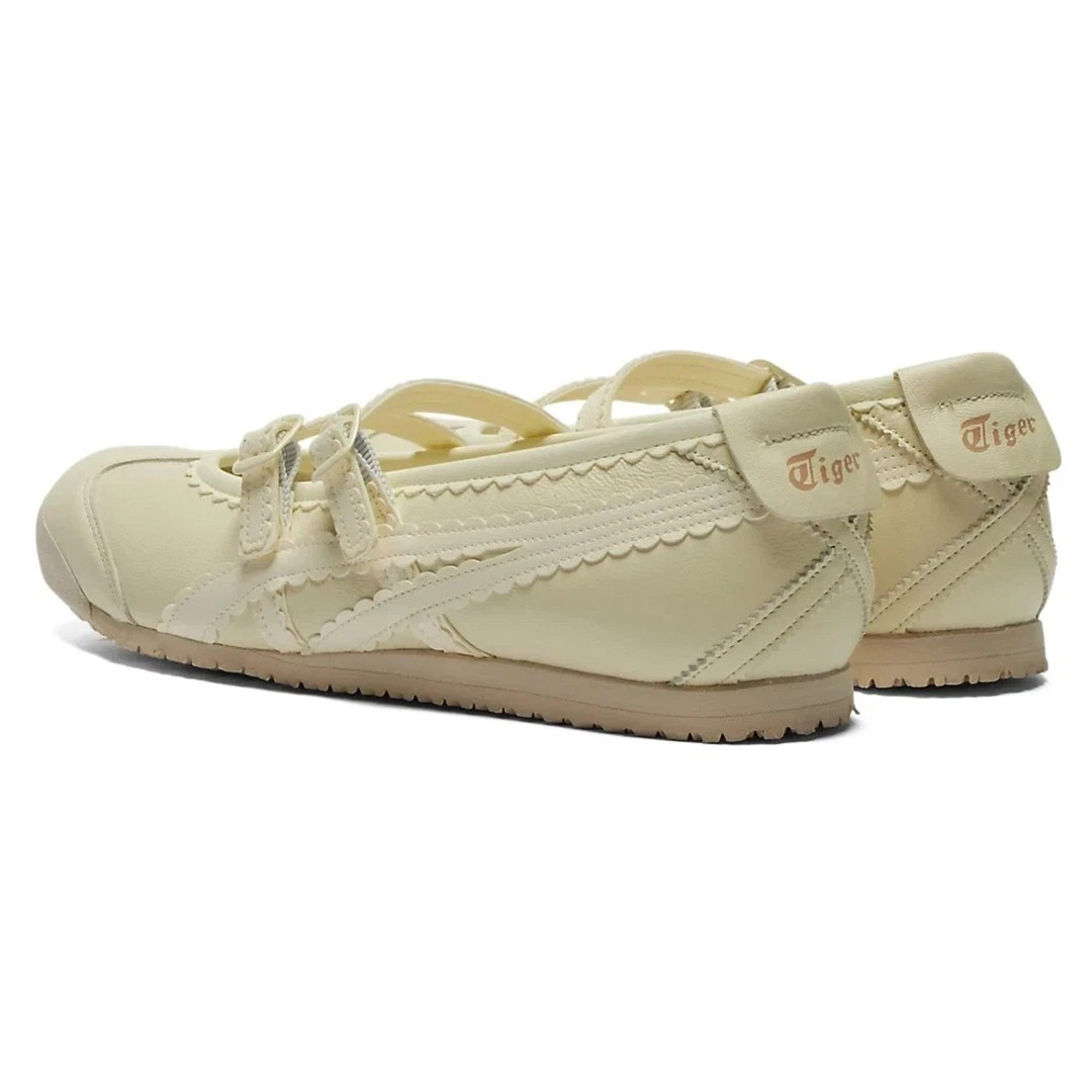 Womens Patou x Onitsuka Tiger Mexico 66 Tgrs Mary Jane Ballet Flats Muti-Color