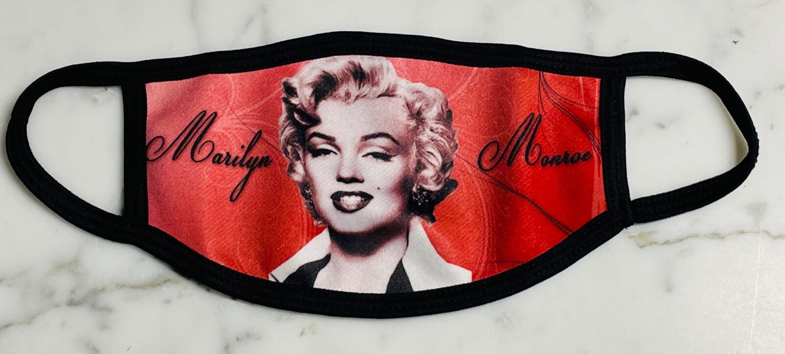 Marilyn Monroe The Legend Custom Printed Face Mask/Cover Free Shipping/Returns