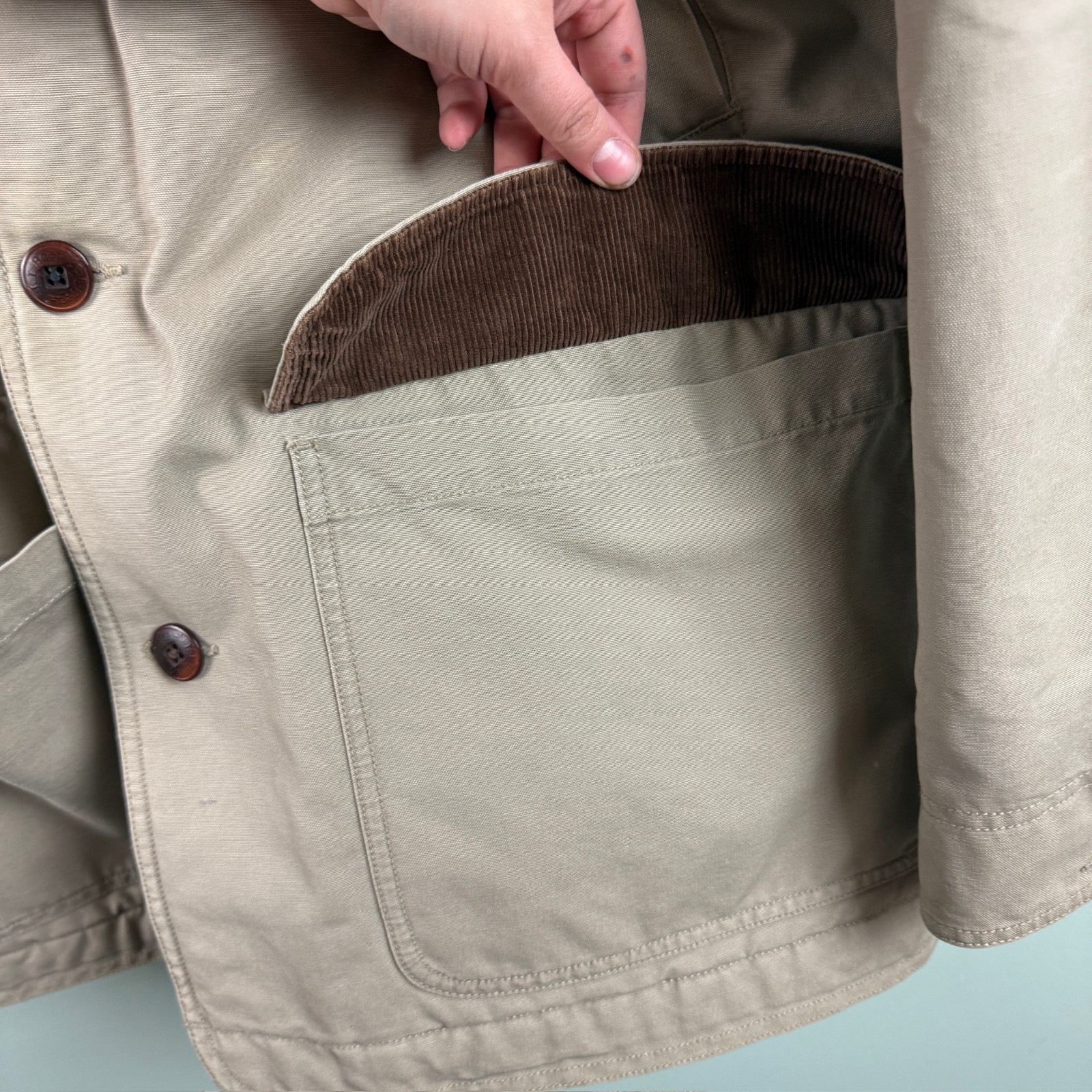 LL Bean Barn Chore Jacket 0 WY20 Field Coat Thinsulate Quilted Lining Mens XXL