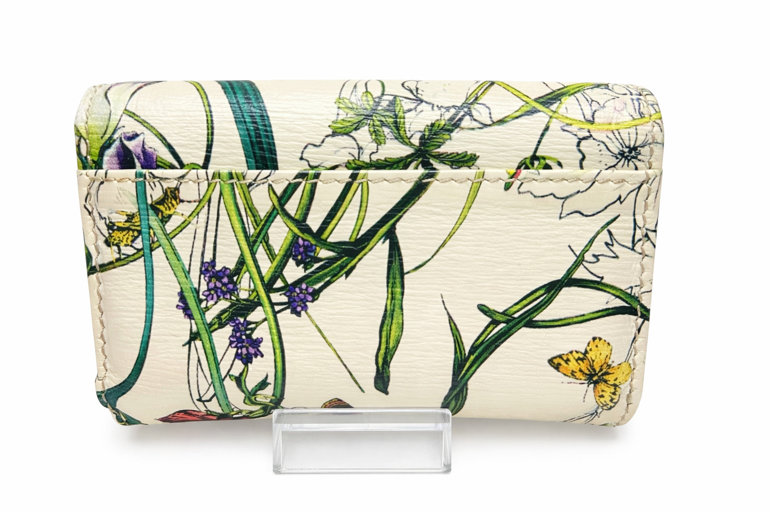 GUCCI Tian Floral Card Case Authentic