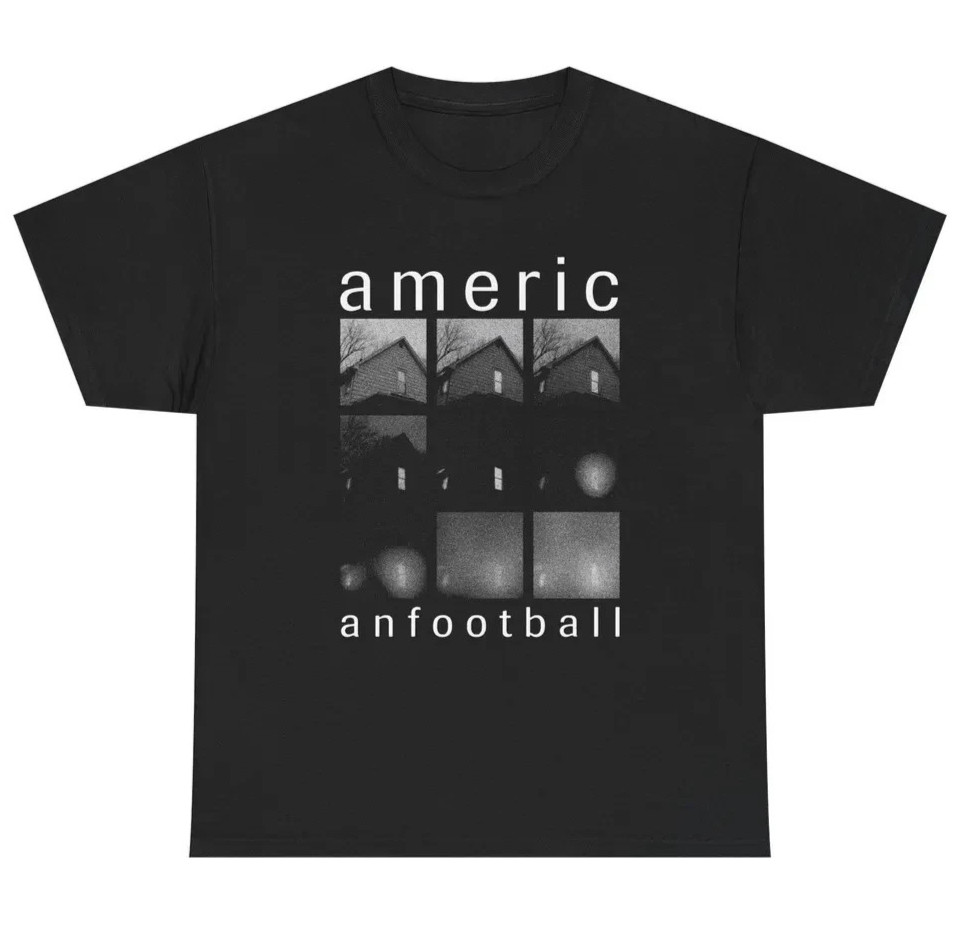 American Football Midwest Emo Band Shirt
