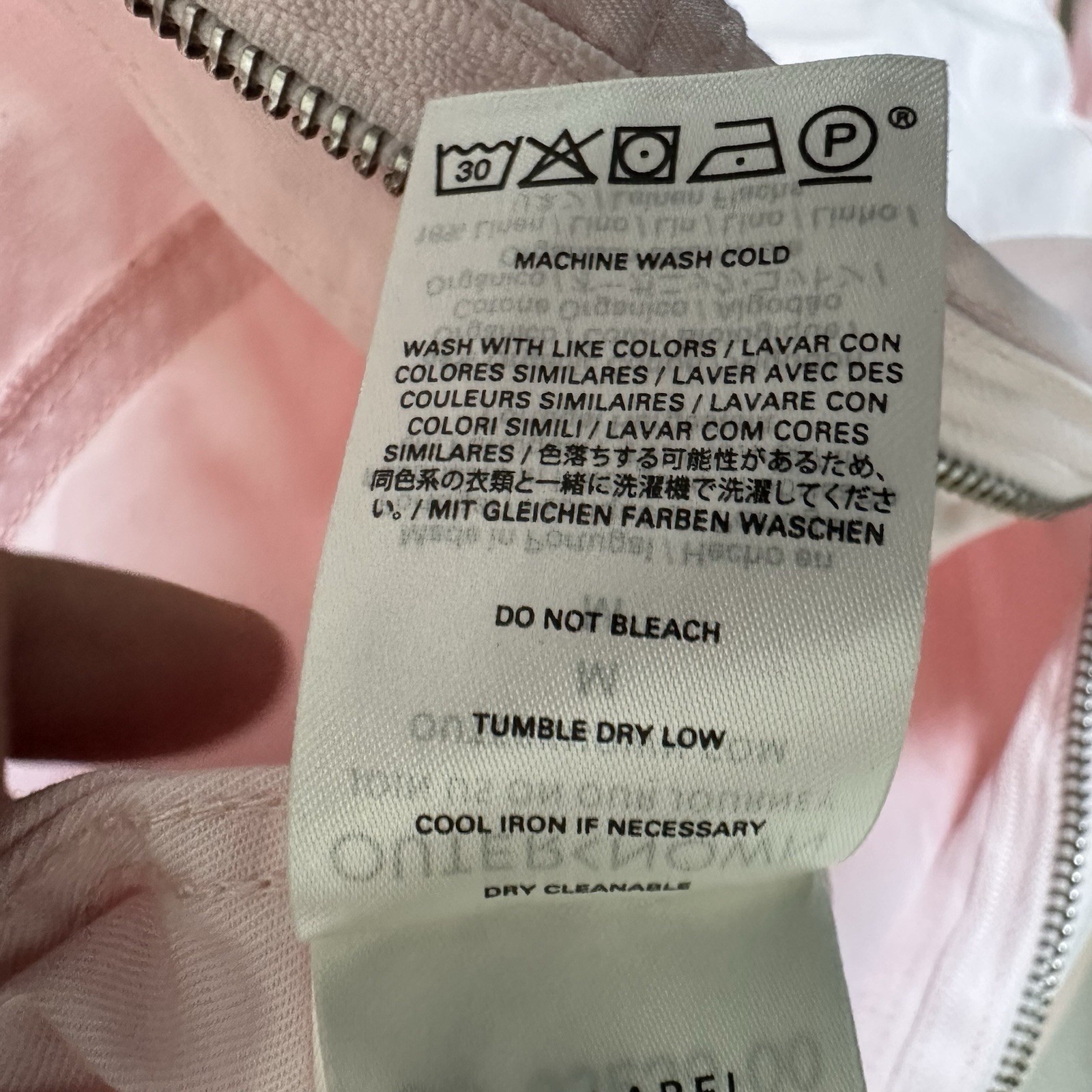 Outerknown Women Utility Jumpsuit Boiler Suit Sz Med Pink Cotton Linen Coveralls