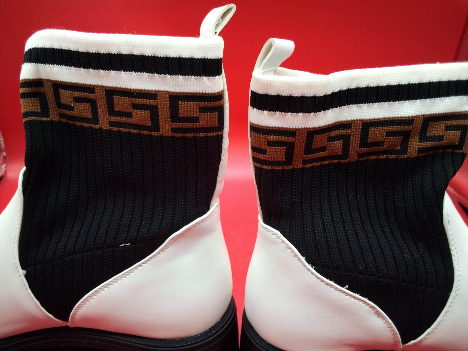 Winter boots, women’s boots, sizes: 36,37,38,39,40,41, new, white-black, boots