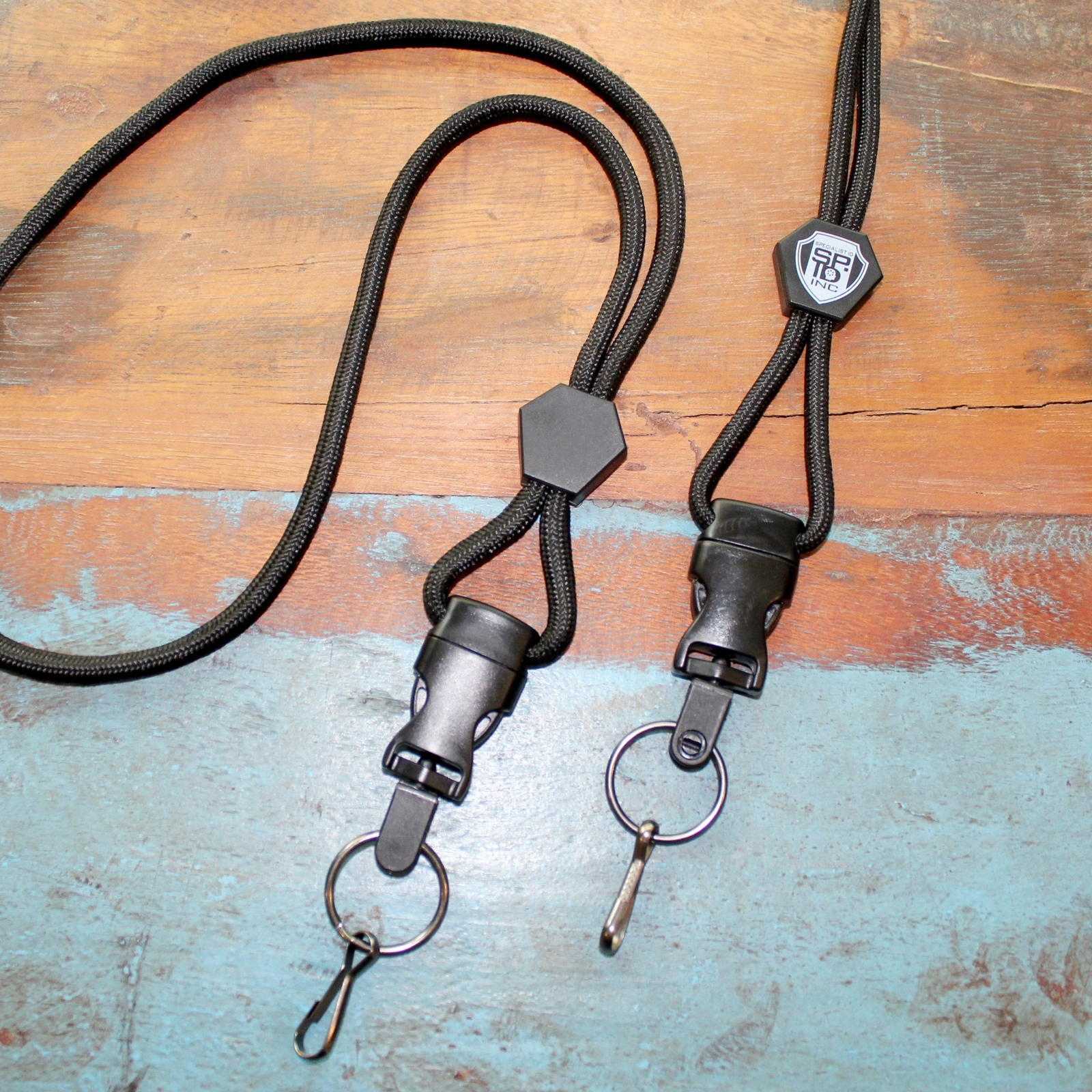 2 Pack – Heavy Duty Breakaway Lanyard For ID Cards & Keys – Detachable Buckle