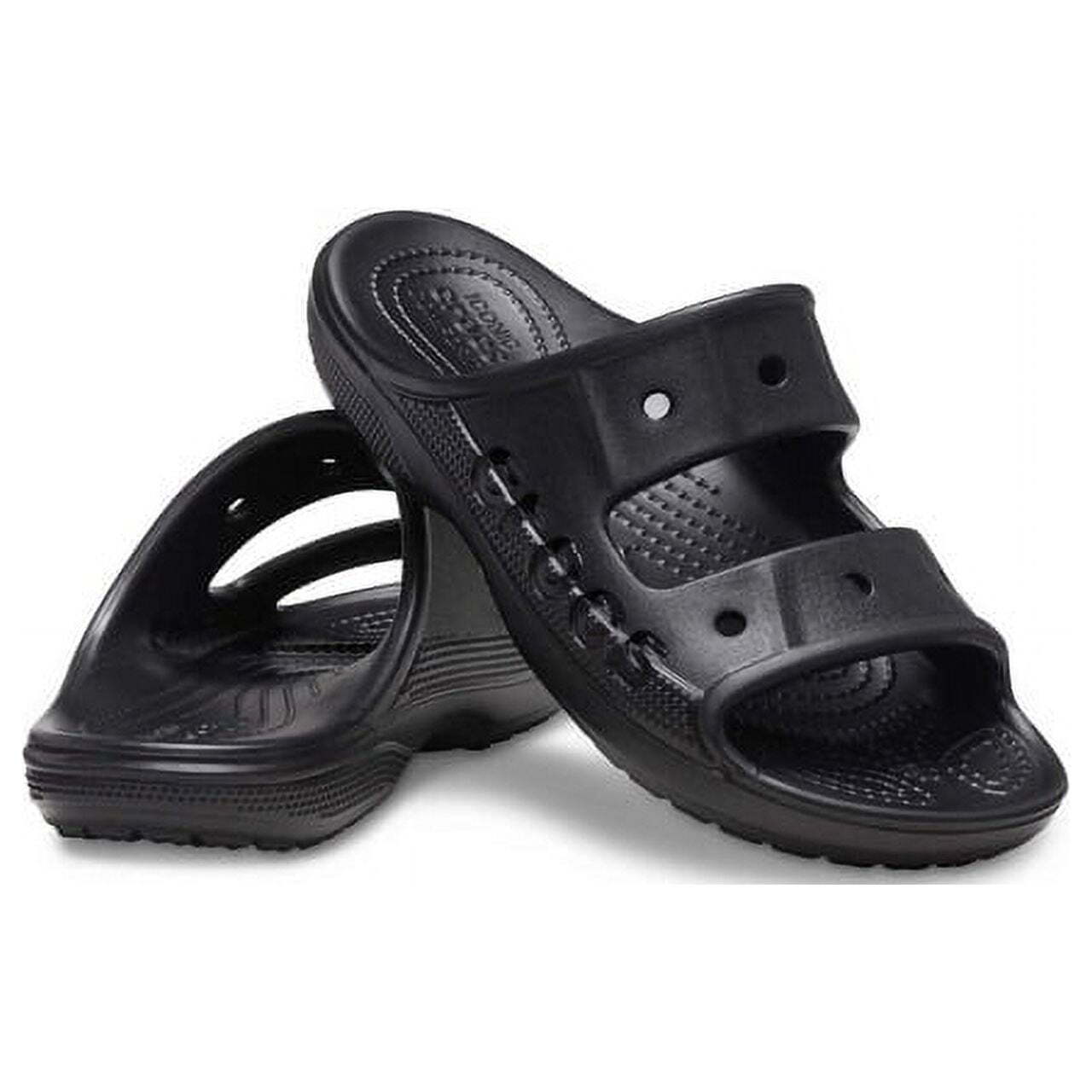 Crocs Sandals MEN Size Us M11 Black Baya Slide –EBZ2–