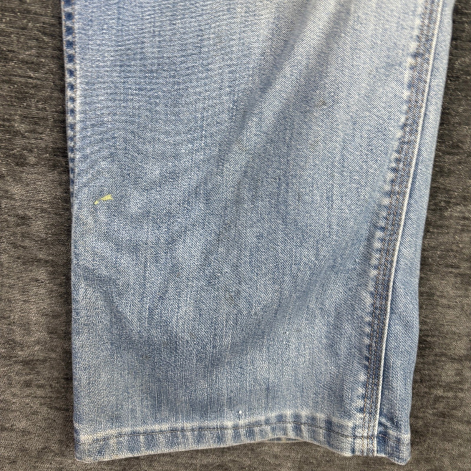 Vintage 80s Levi’s 567 Bell Bottom Orange Tab Flare Jeans 34×30 Disco Very Soft