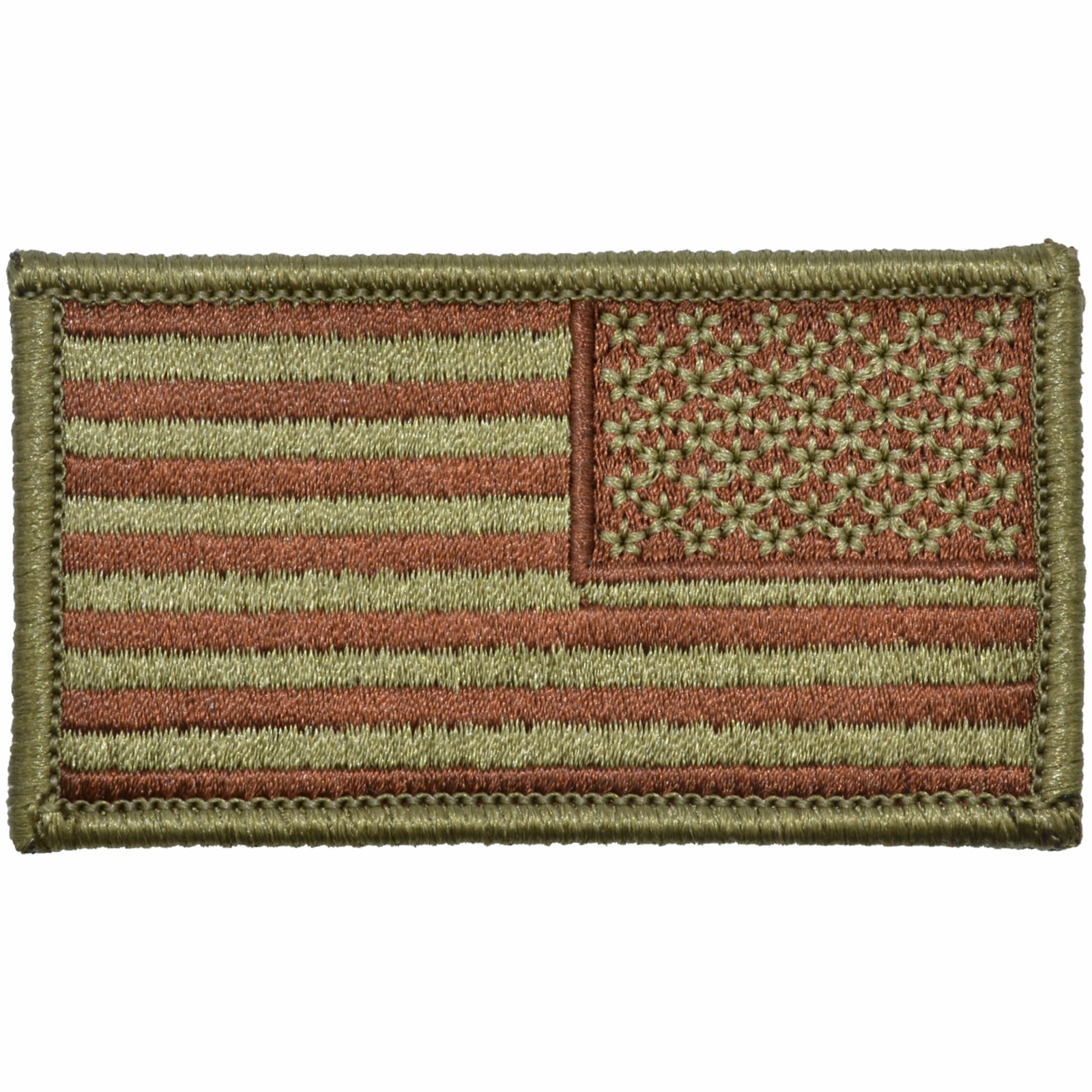 USA Flag Fully Embroidered Patch – USAF OCP/Scorpion
