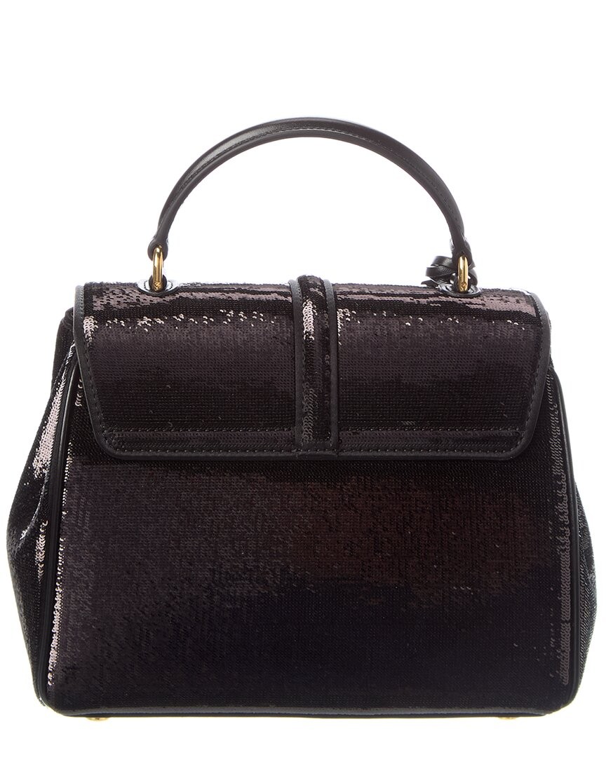 Celine 16 Mini Sequin Leather Satchel Women’s