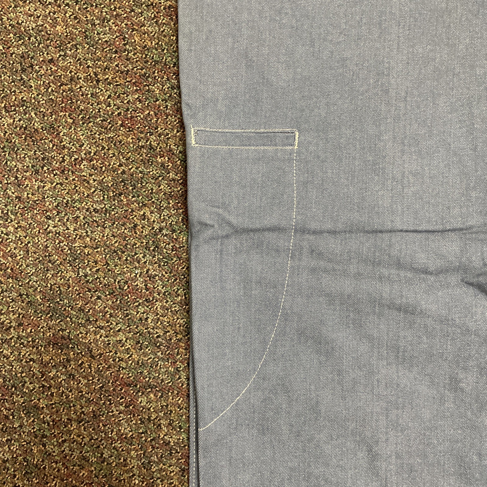 Marithe Francois Girbaud Men 36×31 Baggy Wide Leg Jeans Sky Blue 90s Y2K NWOT