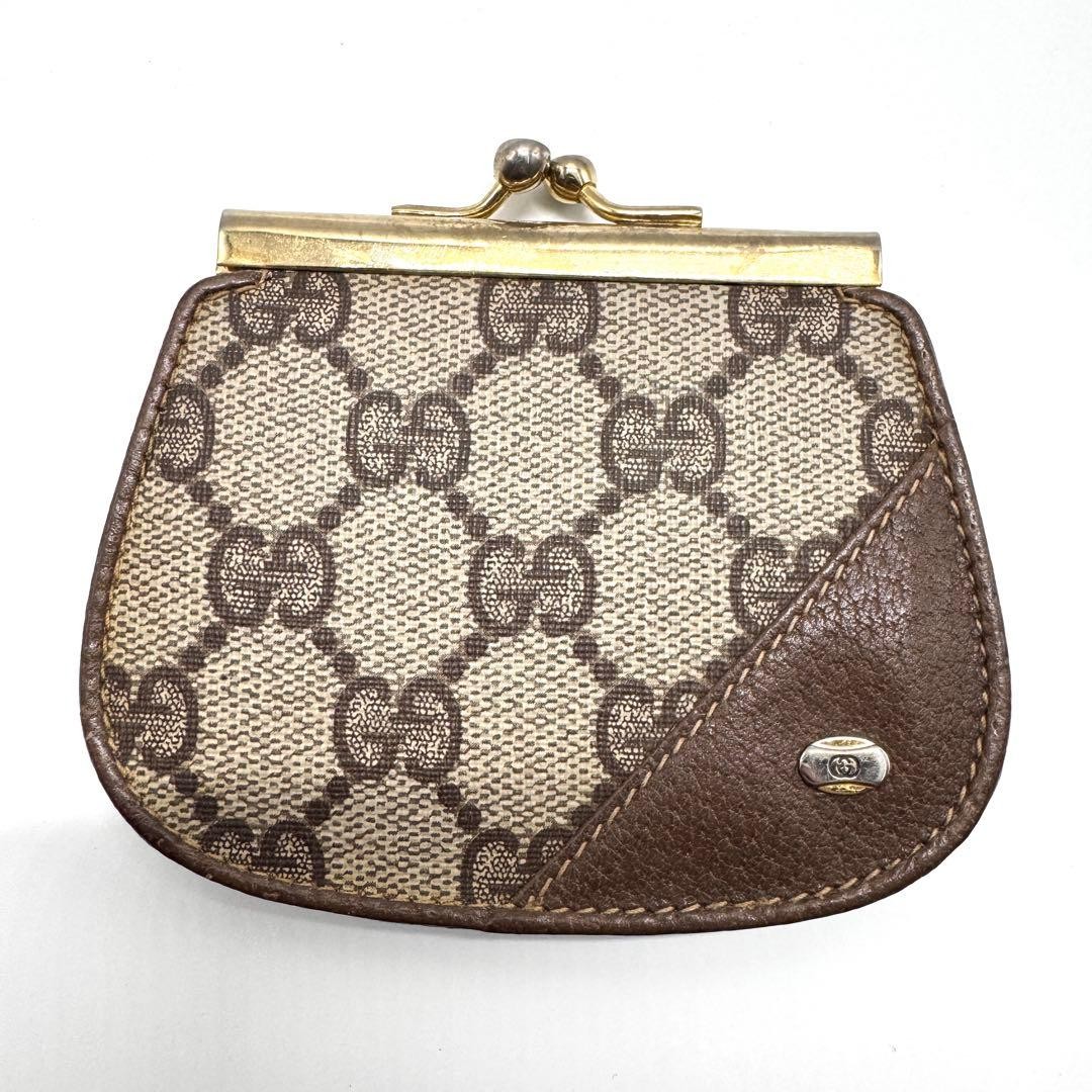 Good Condition Gucci Coin Purse Coin Case Interlocking GG Supreme