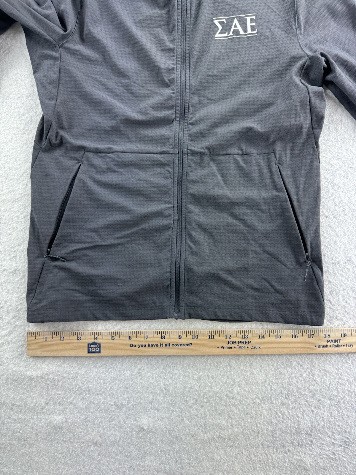 Lululemon Zip Front Hoodie Running Jacket Women’s Size Small Gray Casual Daily
