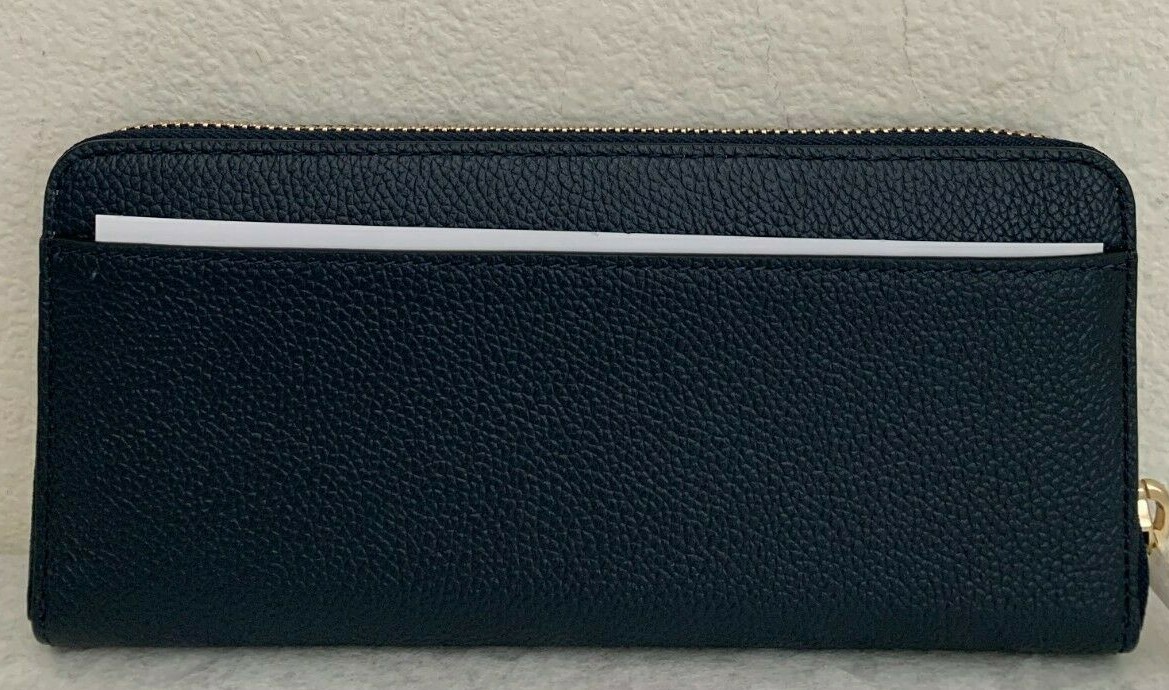 NWT Kate Spade Margaux Floral Slim Continental Wallet $198 BLAZER BLUE PWRU7305