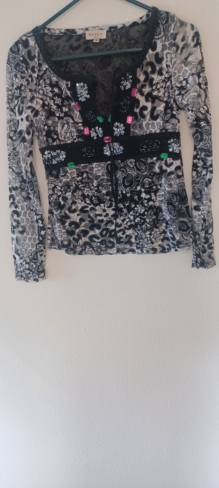 KELLY USA Medium Top Sheer lined