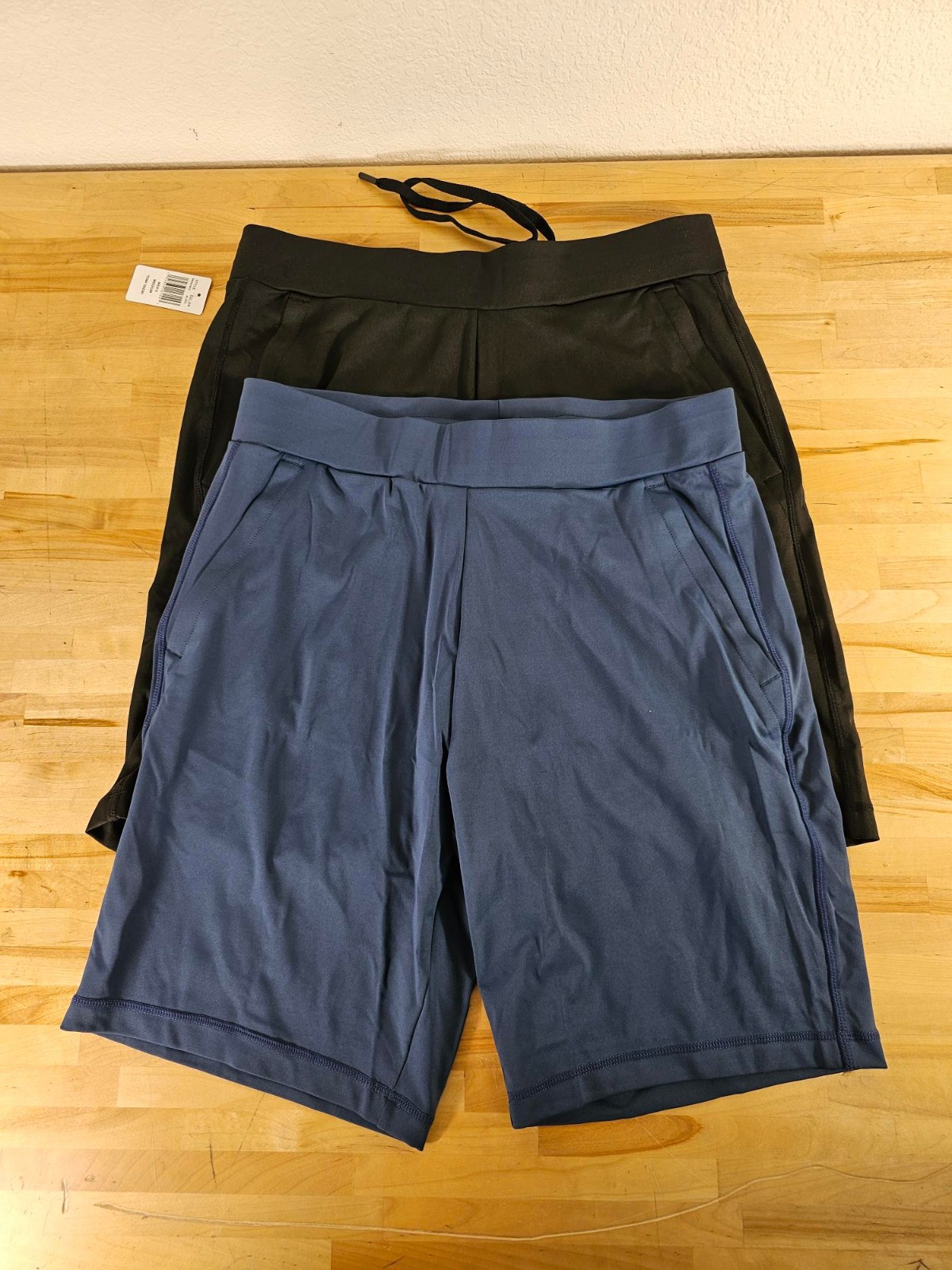 M / MEDIUM – BLUE / BLACK – Men’s 2-Pack 32 Degrees Cool Performance Shorts