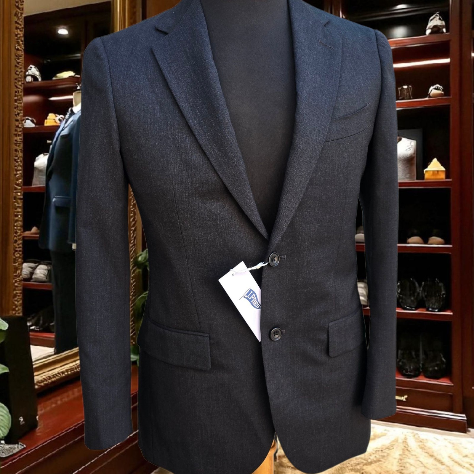 New J. press Kashiyama Blazer 58r 28 Inch Arm Length