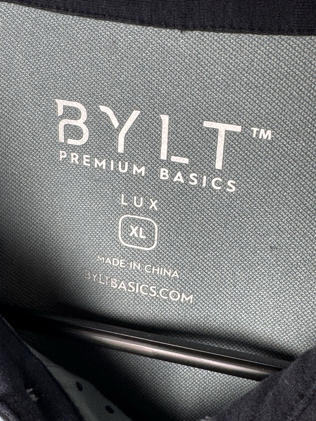 BYLT Premium Basics Polo Shirt Mens XL Lux Performance Athletic Stretch