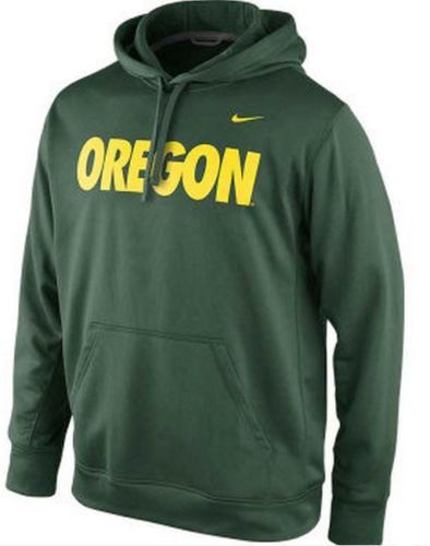 Nike Oregon Ducks College Pullover Perf. Green “Medium” LR159