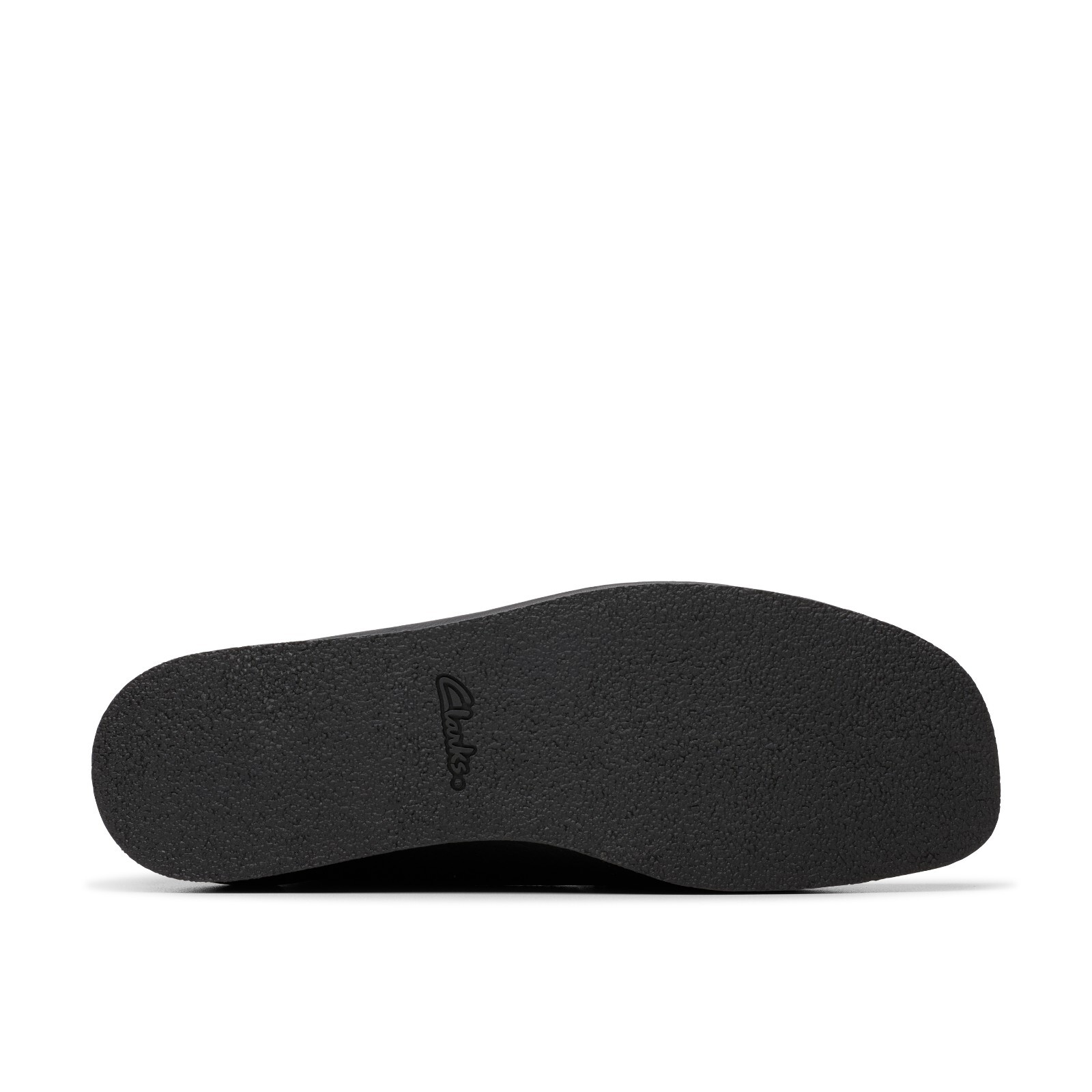 New Men Clarks Wallabee Evo Black Leather Rubber Bottom Comfortable Lace Shoes