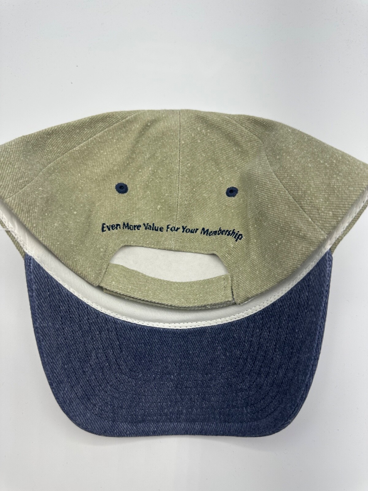 Sam’s Club Member Services Logo Adult Green Adjustable Baseball Cap Hat One Size