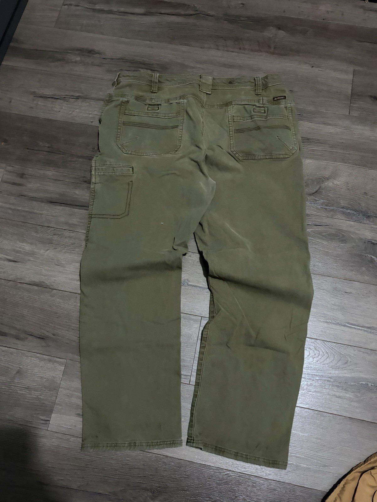 VINTAGE LEGENDARY OUTFITTERS military green workwear carpenter pants W40 L32