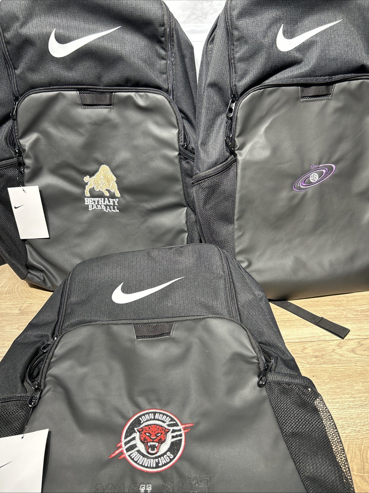 Nike Brasilia XL 9.5 Team Sports School Backpack Celestine Black DM3975-010 New