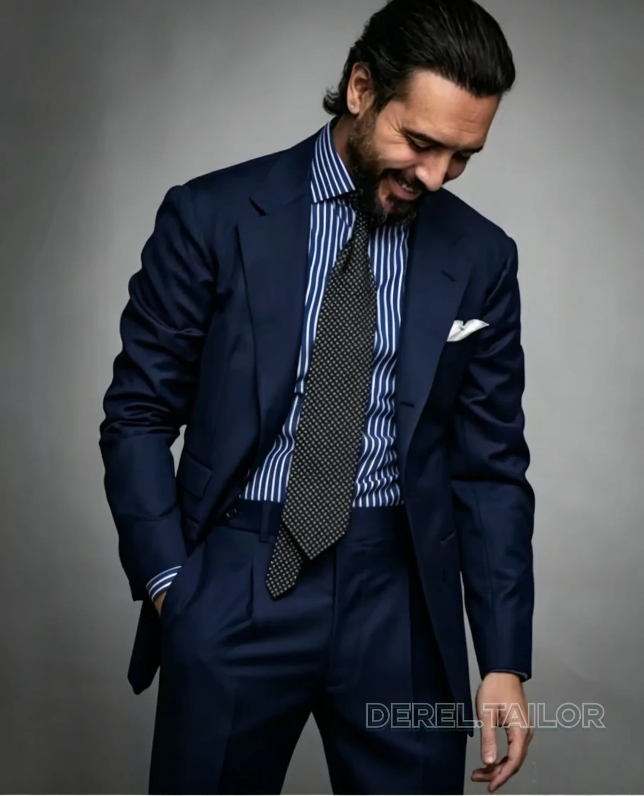 Men Suits 2 Piece Blazer Trouser Business Wedding Groom Formal Dress Suits