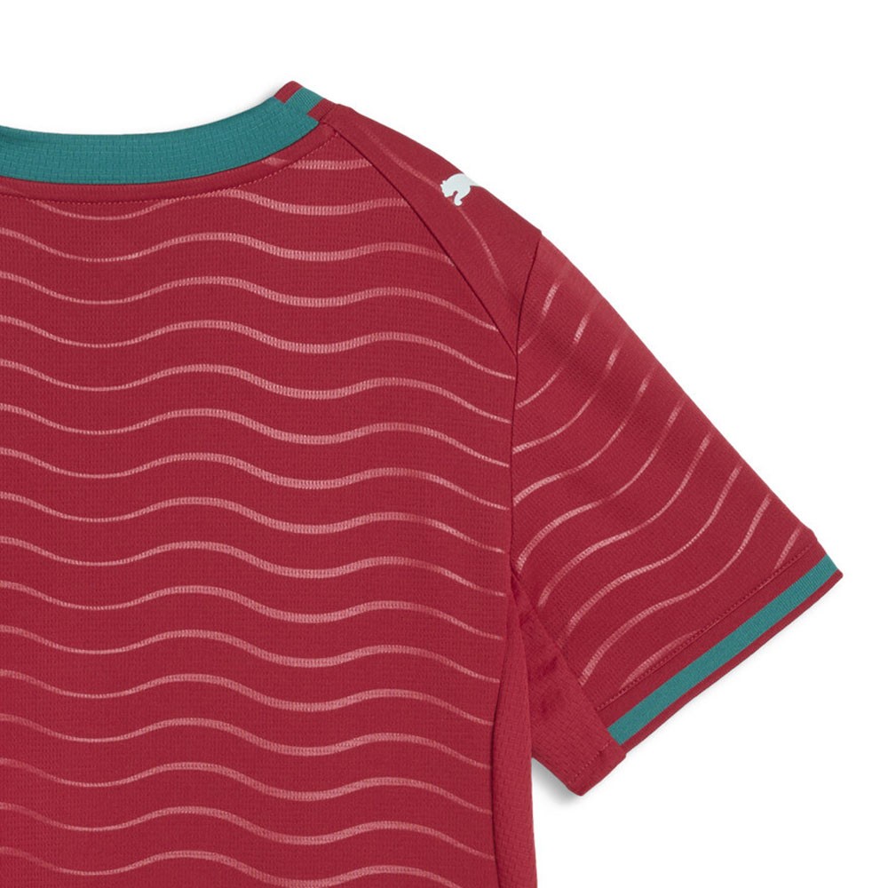 PUMA Portugal Home Crew Neck Short Sleeve Soccer Jersey Womens Red 78328001