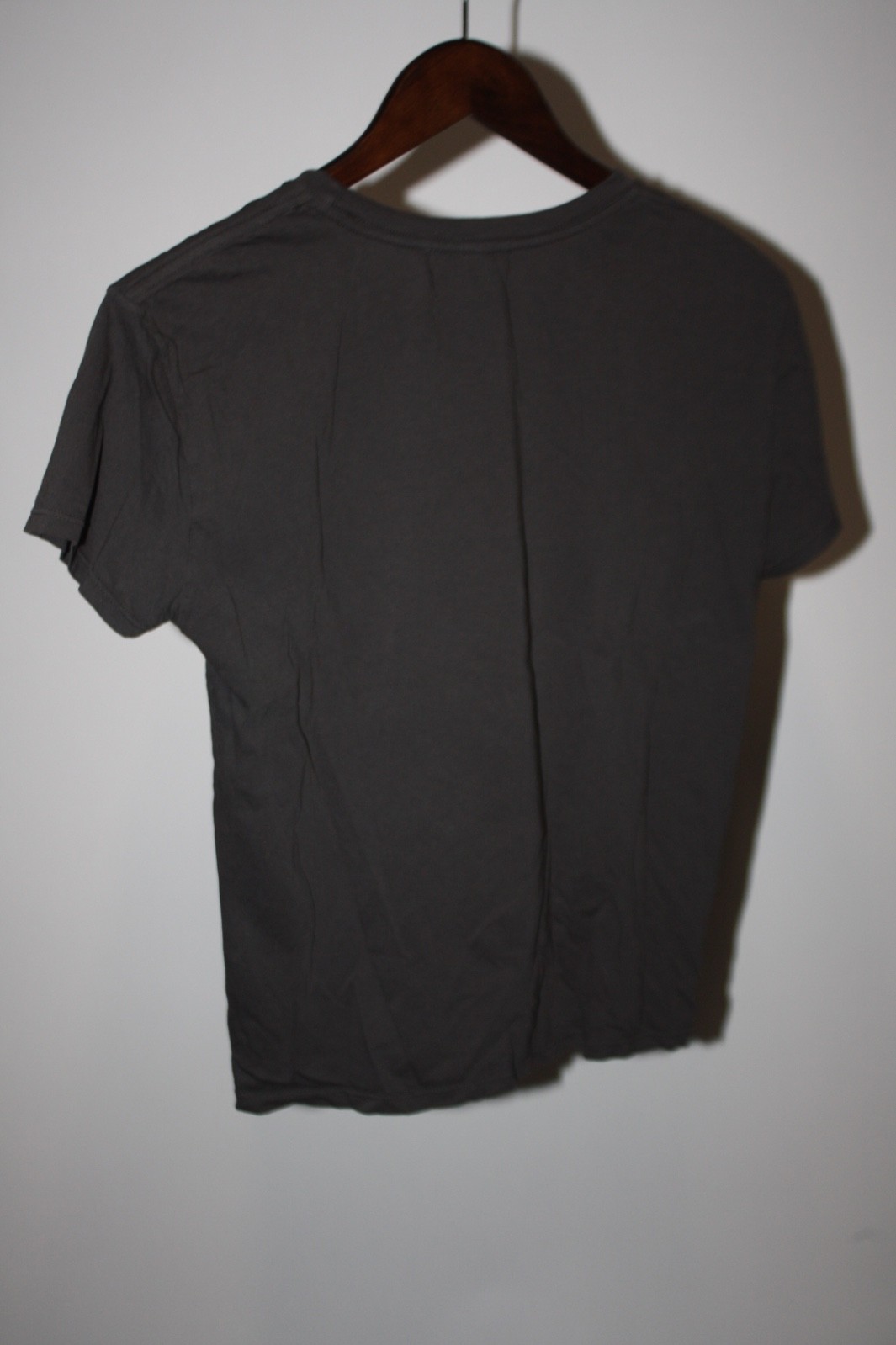 $78 perfectwhitetee Tee Shirt Size XS 100% Cotton Dark Gray HARLEY Short Slv