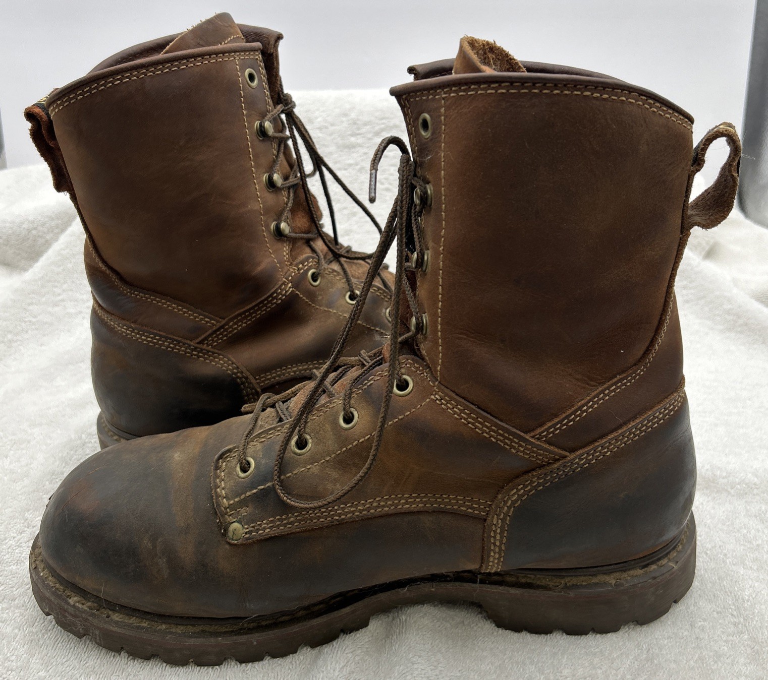 Carolina Work Boots Mens (11) EEE Brown CA9028 Leather 3M Thinsulate Insulation