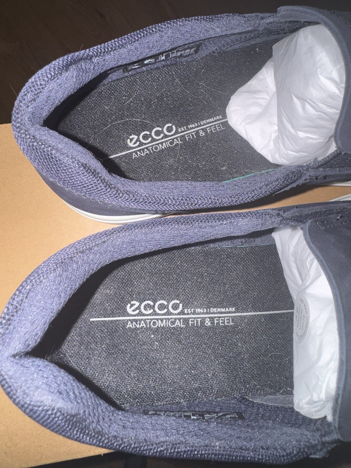 NIB ECCO Classic Sneaker Men’s Size 40 EU (US 6-6.5) Night Sky (Navy Blue)