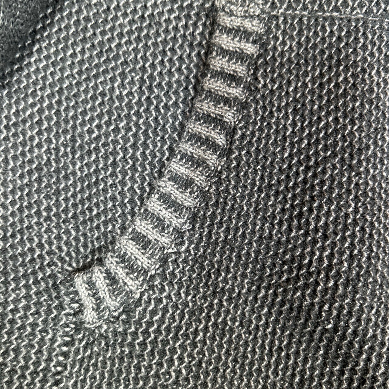 Urban Pipeline Gray Knit Fabric Drawstring Hood Kangaroo Pocket Hoodie XLarge