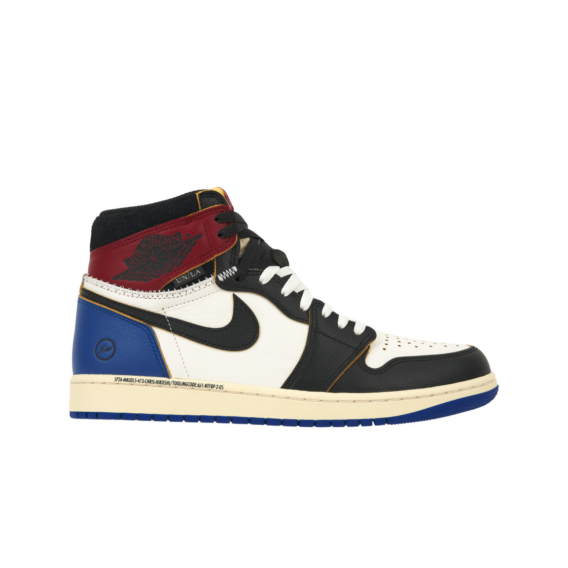 Jordan 1 x Fragment x Union LA Black and Varsity Red IO7847-002 [Men SZ]