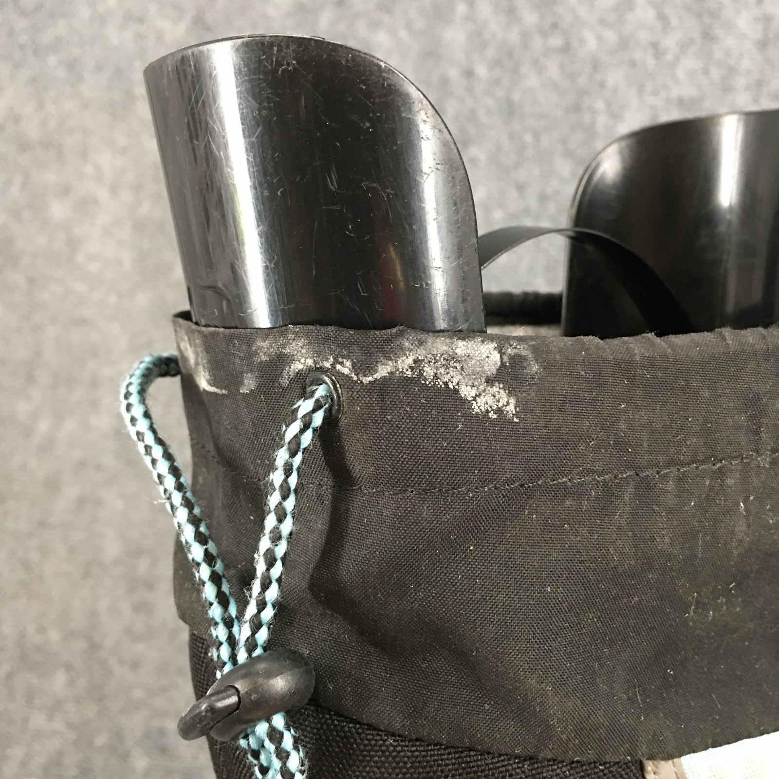 L.L. Bean Boot Children 4 Northwoods Snow Winter Hook-And-Loop Strap Black Blue