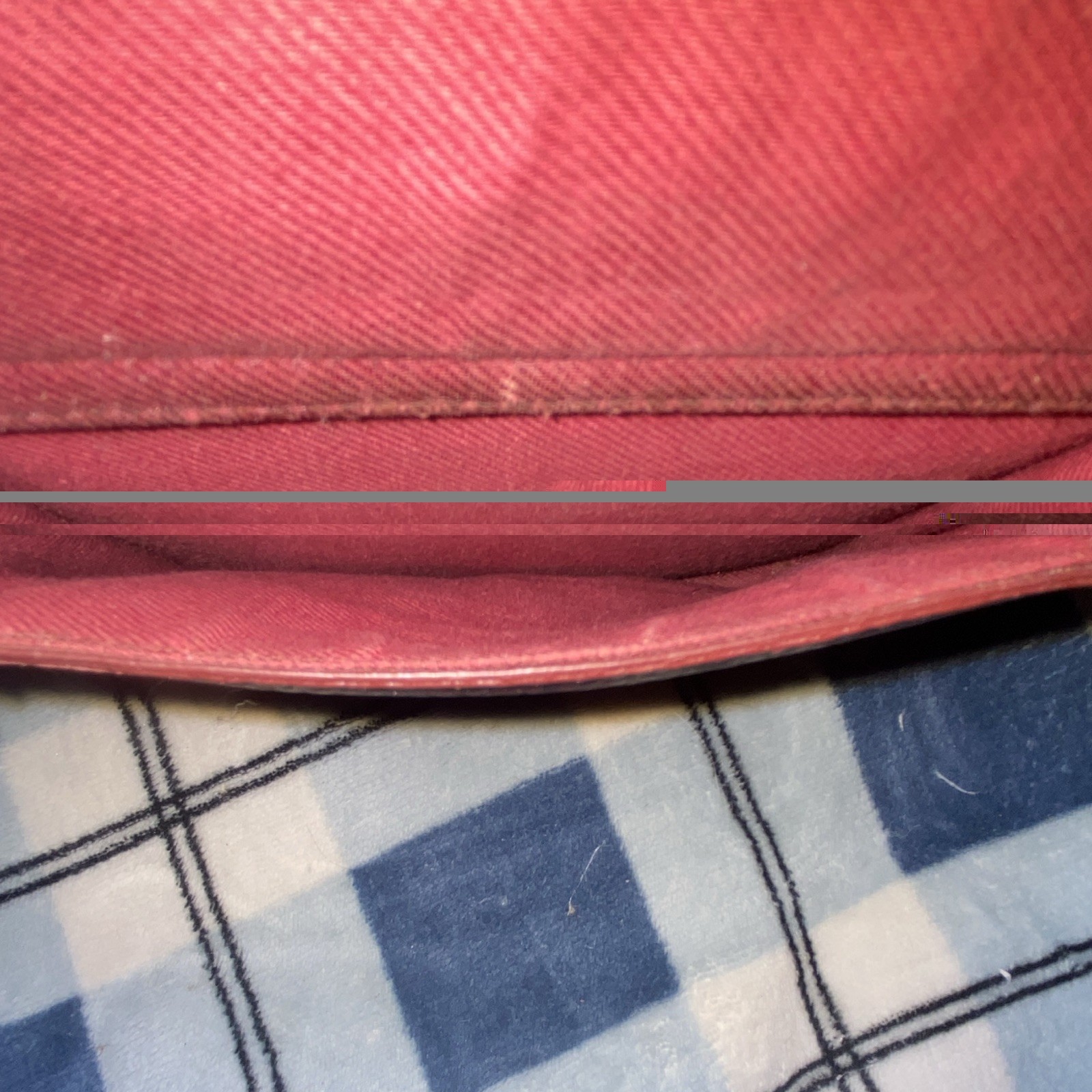 Relic Burgundy Pebbled Small Crossbody Bag Turn Lock Zip Adjustable Strap