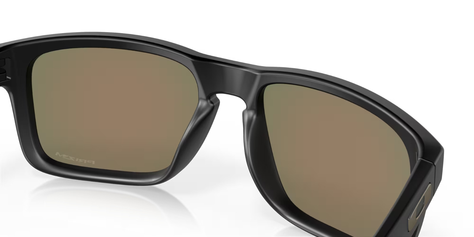 Oakley Holbrook Sunglasses OO9102-E255 Matte Black Frame W/ PRIZM RUBY Lens