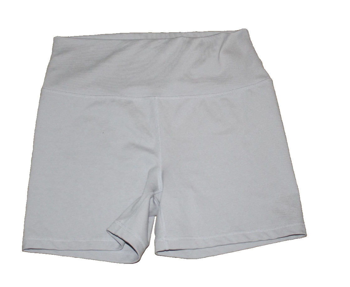 Yogalicious Lux Everyday 3.5″ Shorts 2XL Gray High Rise Athletic Stretch