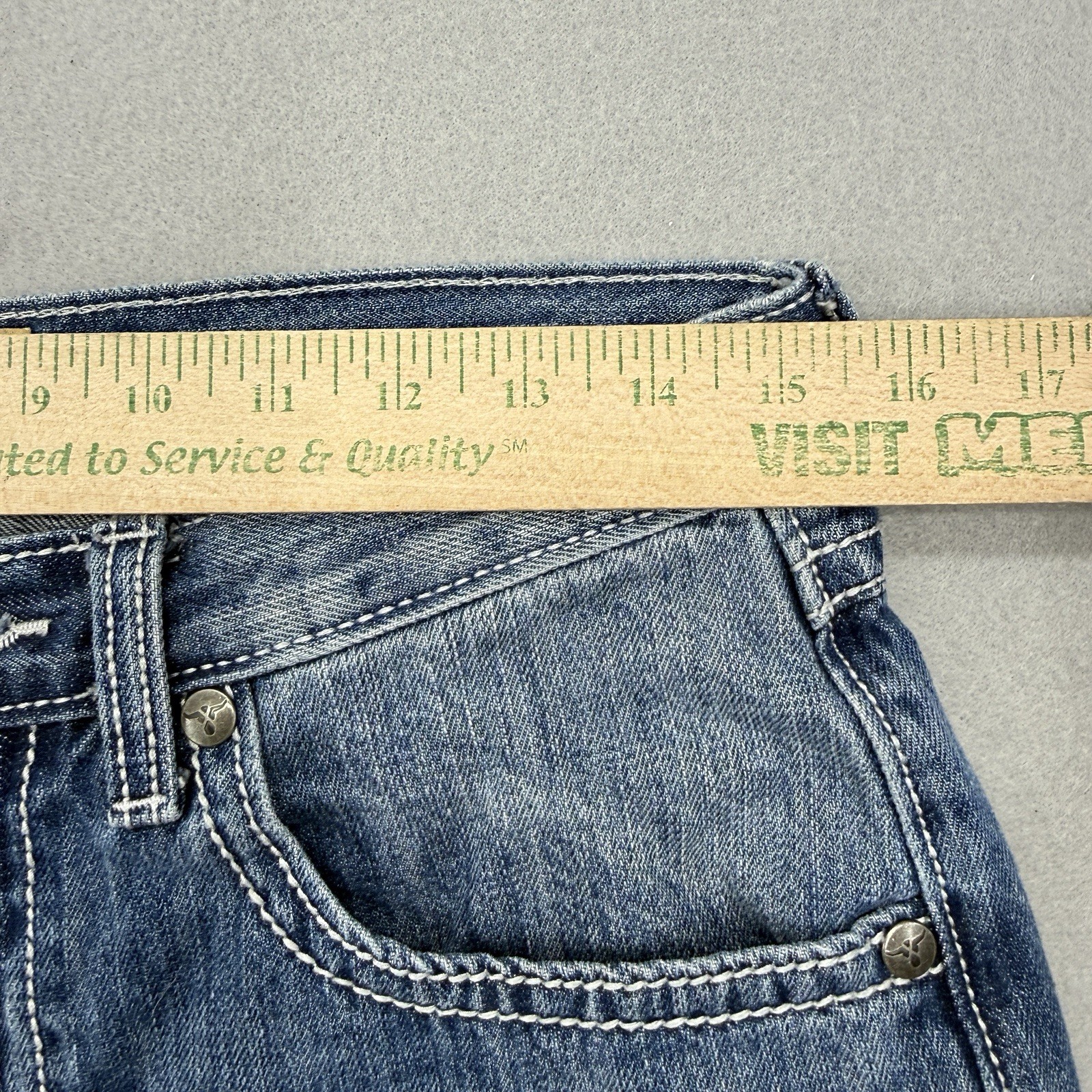 Wrangler 20X Jeans Mens 30×32 Blue Vintage Bootcut Cowboy Rodeo Western Denim