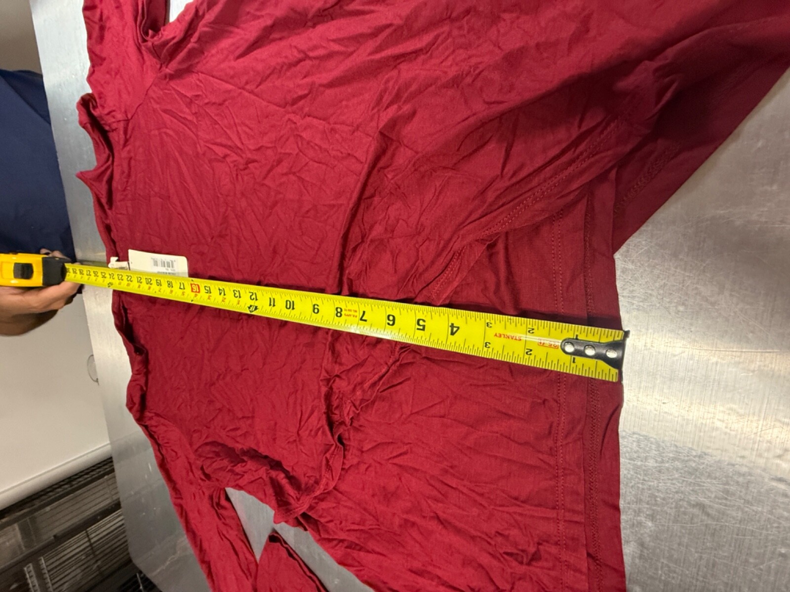 Elevate Your Style: NWT Violet Red 3XL Asymmetrical Tunic (Minor Hem Flaw)
