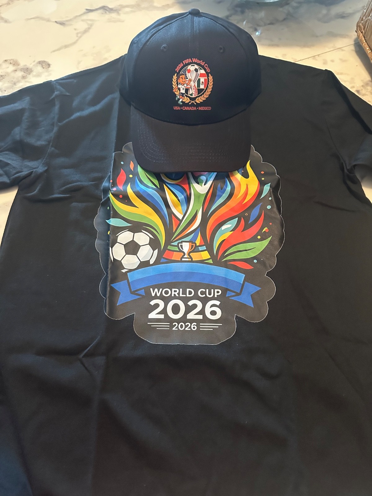 2026 FIFA World Cup Shirt And Hat Bundle