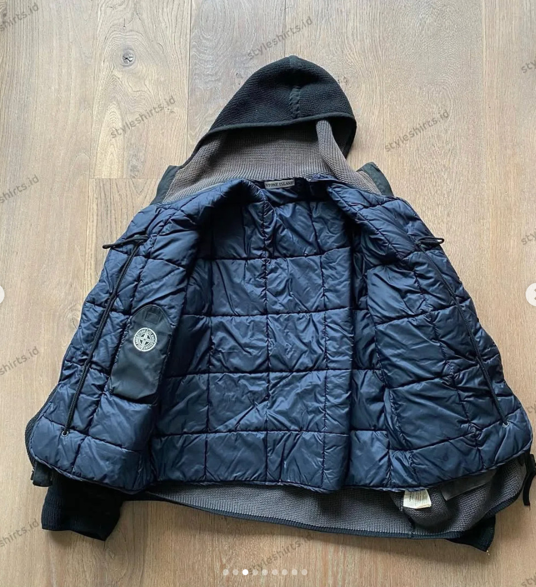 Stone Island President Knit w/ Liner – Men’s L – Black