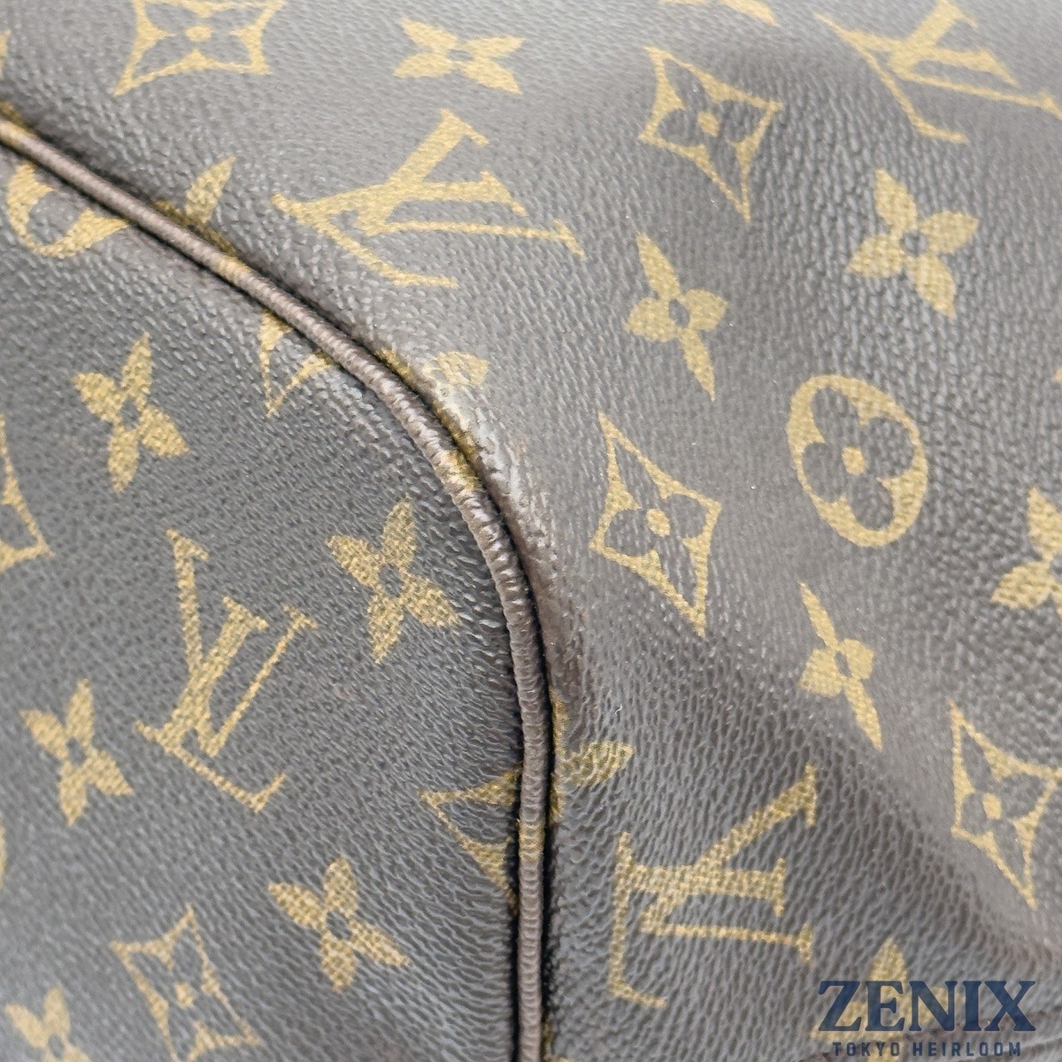 USA-Made Louis Vuitton Neverfull MM Monogram Tote Bag M40156 2010 Duty-Free