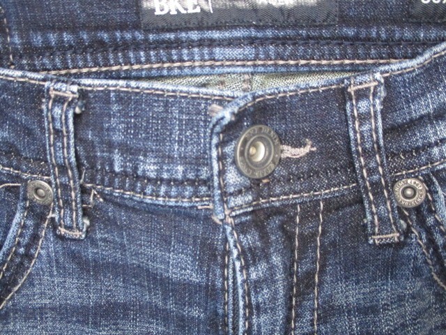 Buckle BKE Aiden Jeans Mens 30×30 Blue Boot Cut Bootcut Medium Dark