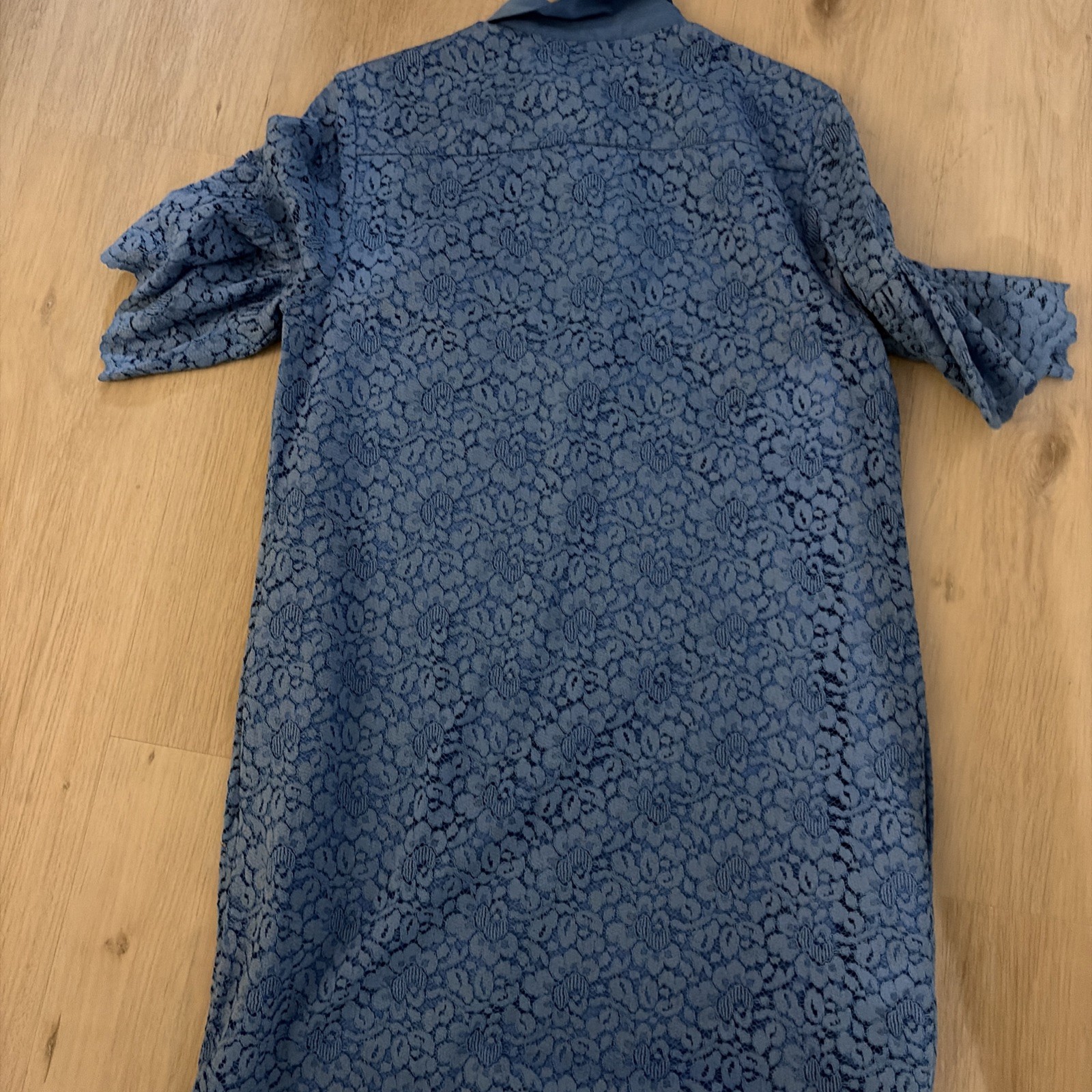 Banana Republic Blue Collared Dress Size Medium Brand New With Tags