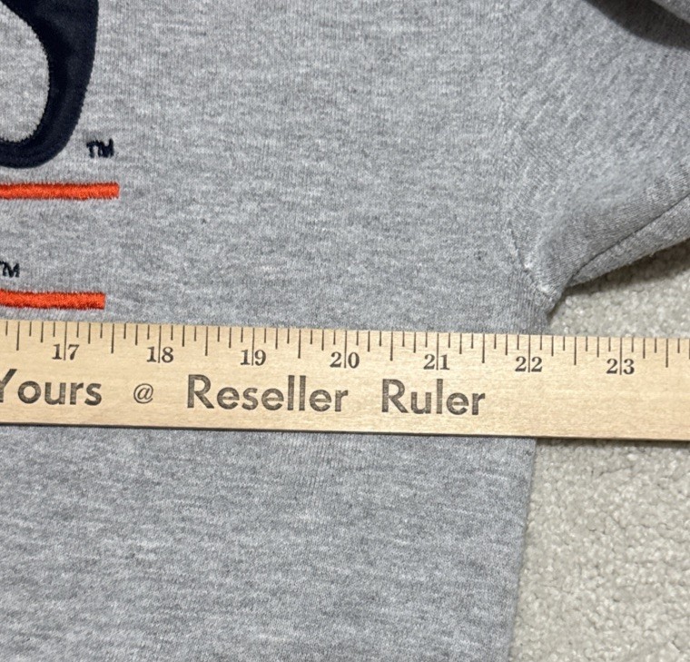 Vintage 90s Russell Athletic Auburn Tigers Crewneck Sweatshirt Mens L Gray USA